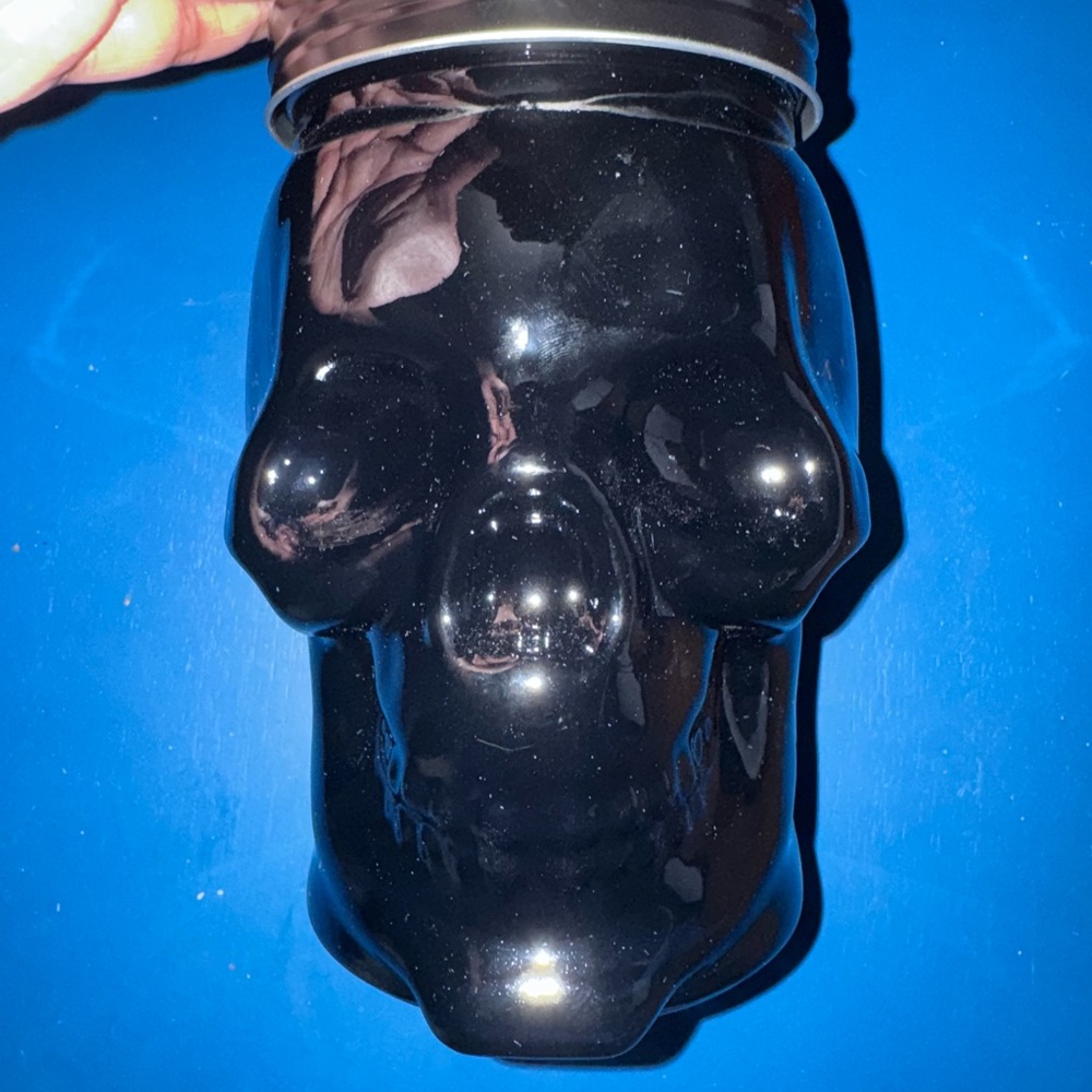 Black Skull Jar